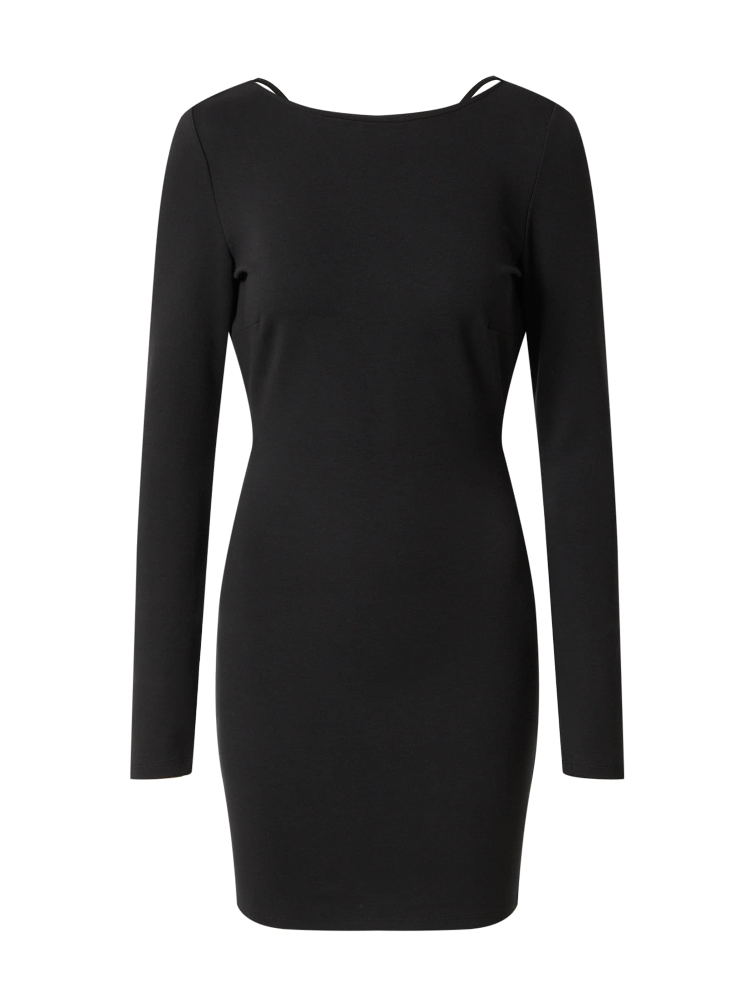 EDITED Šaty 'Eireen' - Čierna: predná strana