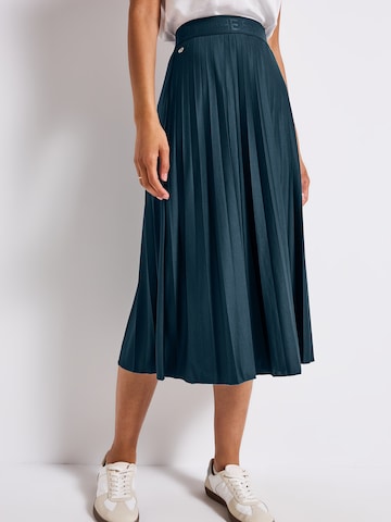 STREET ONE Rok in Blauw: voorkant