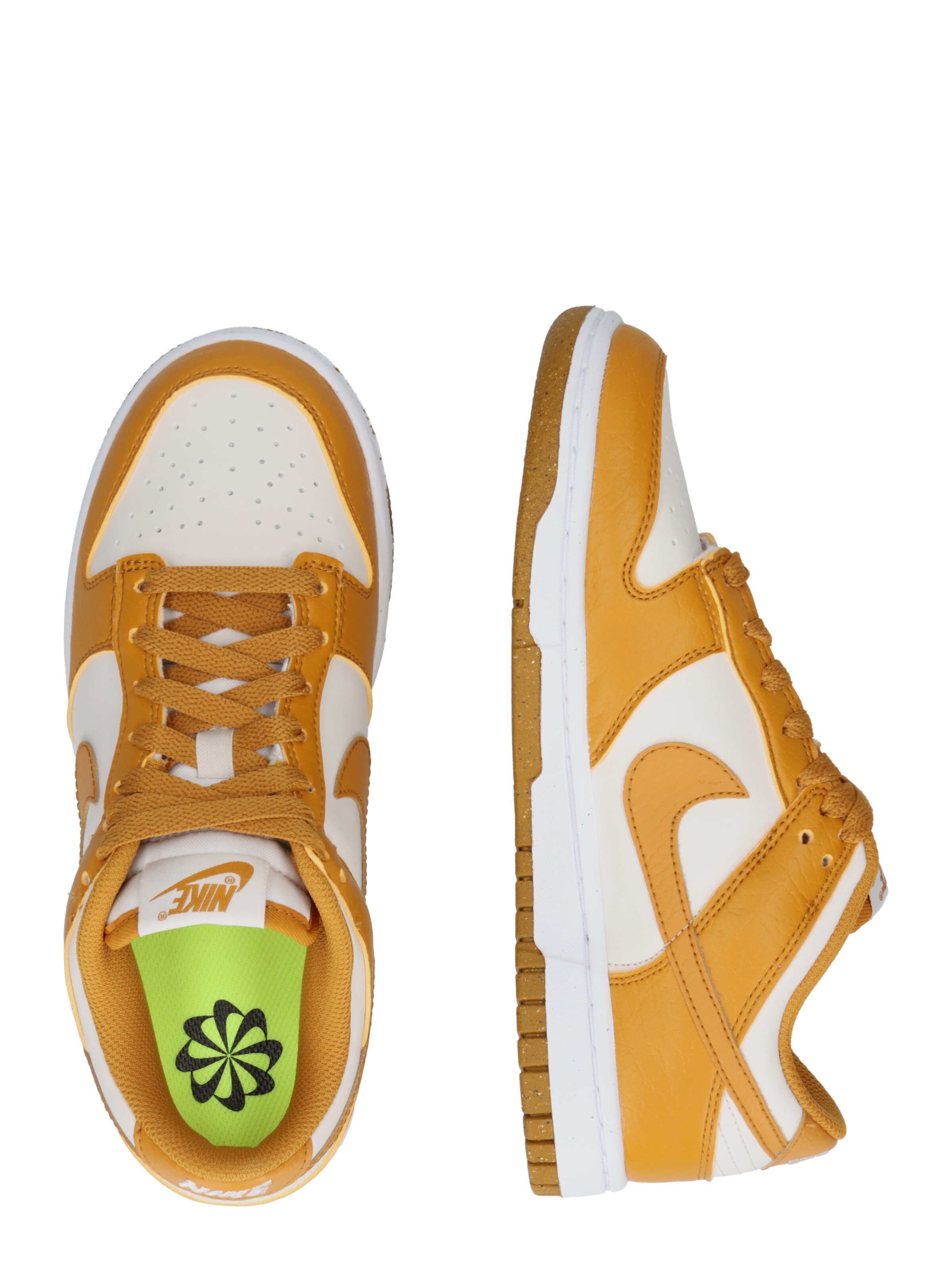 Nike Sportswear Låg sneaker 'DUNK LOW NEXT NATURE' i gul