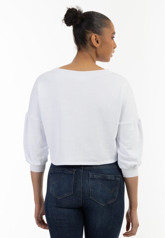 Sweat-shirt MYMO en blanc