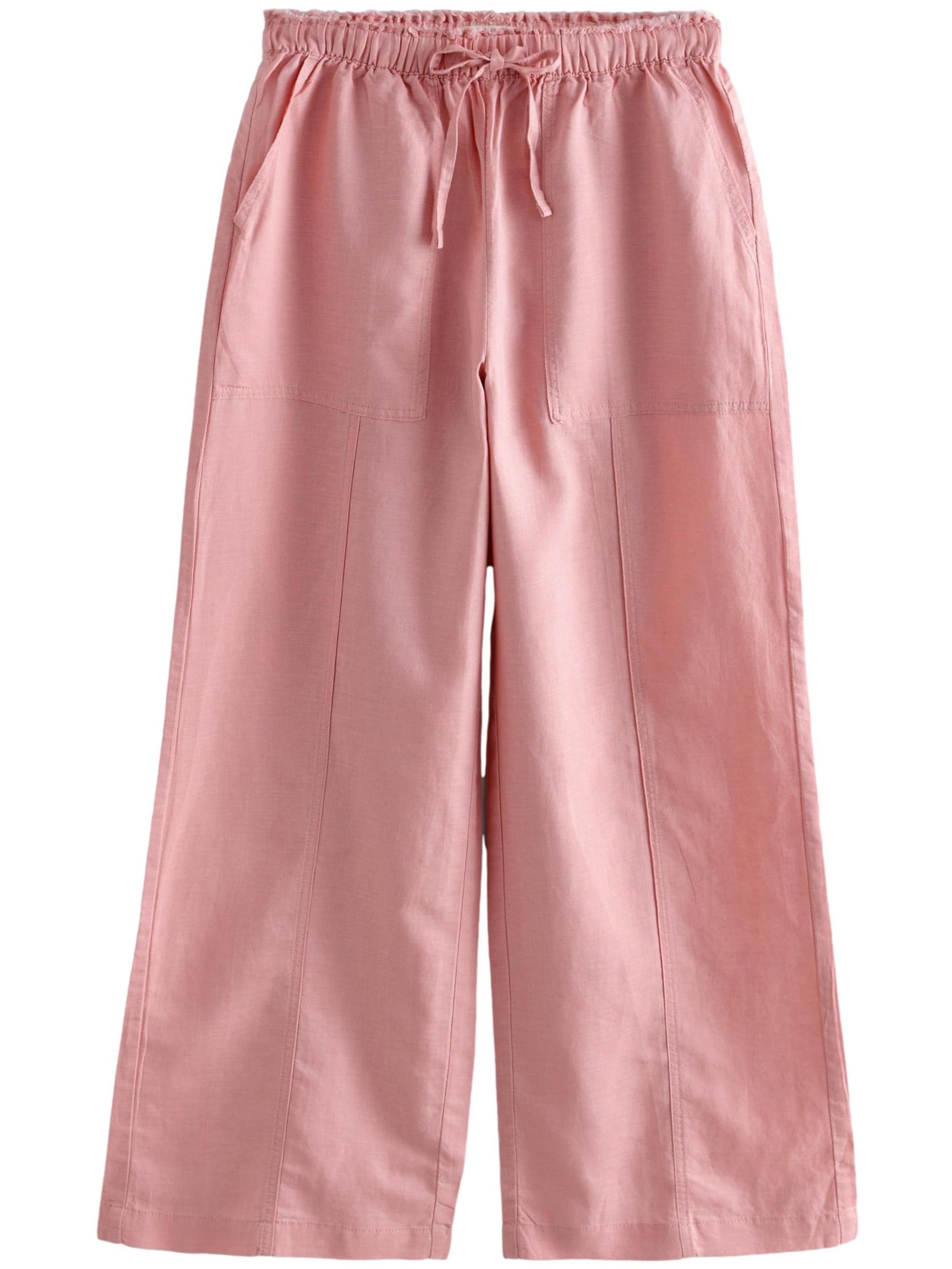 Next Široký strih Nohavice - Ružová: predná strana