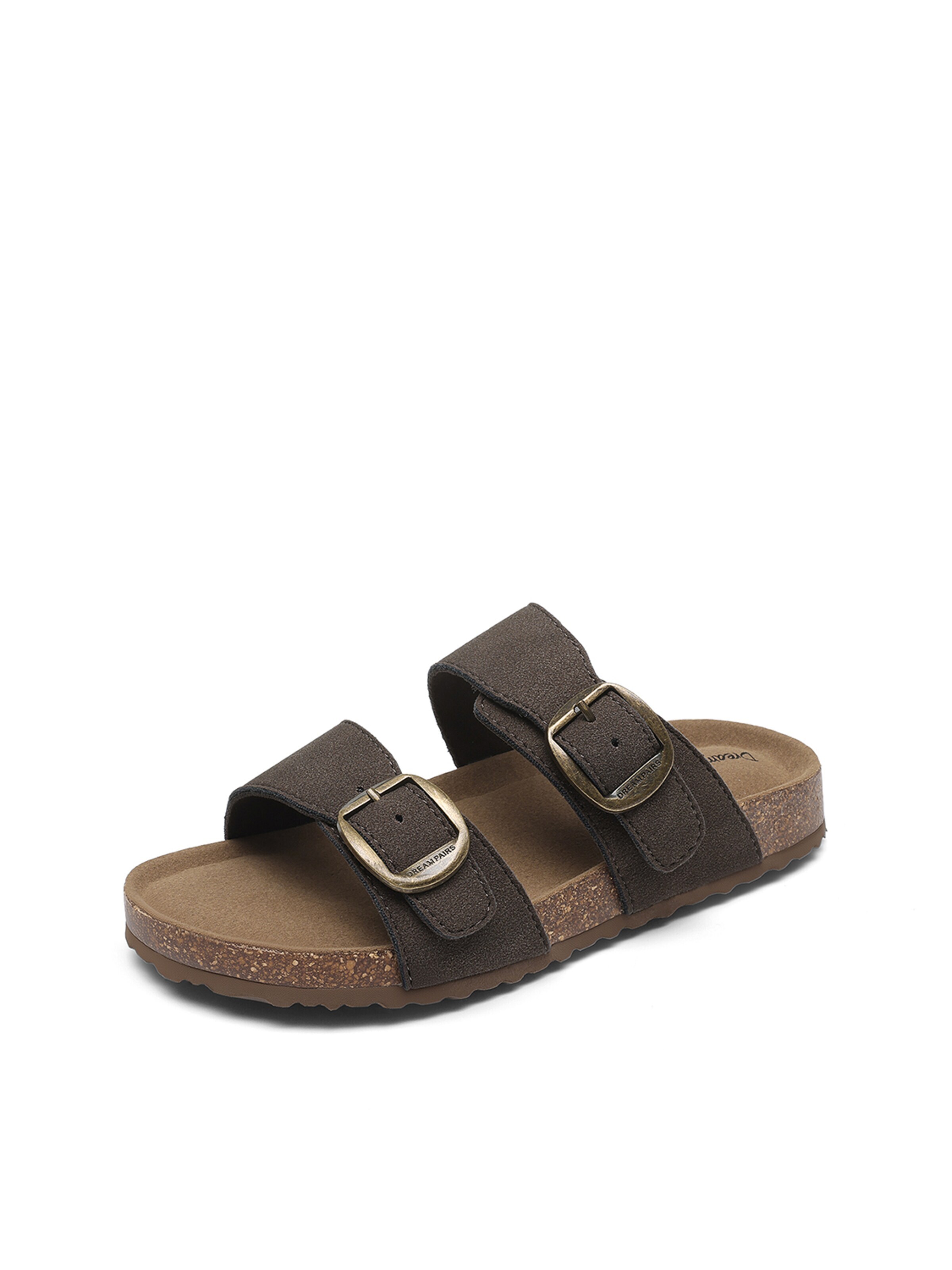 Sandales Dream Pairs en marron : devant
