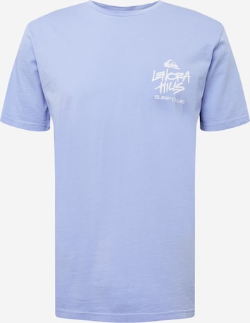 QUIKSILVER Performance Shirt 'LENORA SURF CLUB' in Purple: front