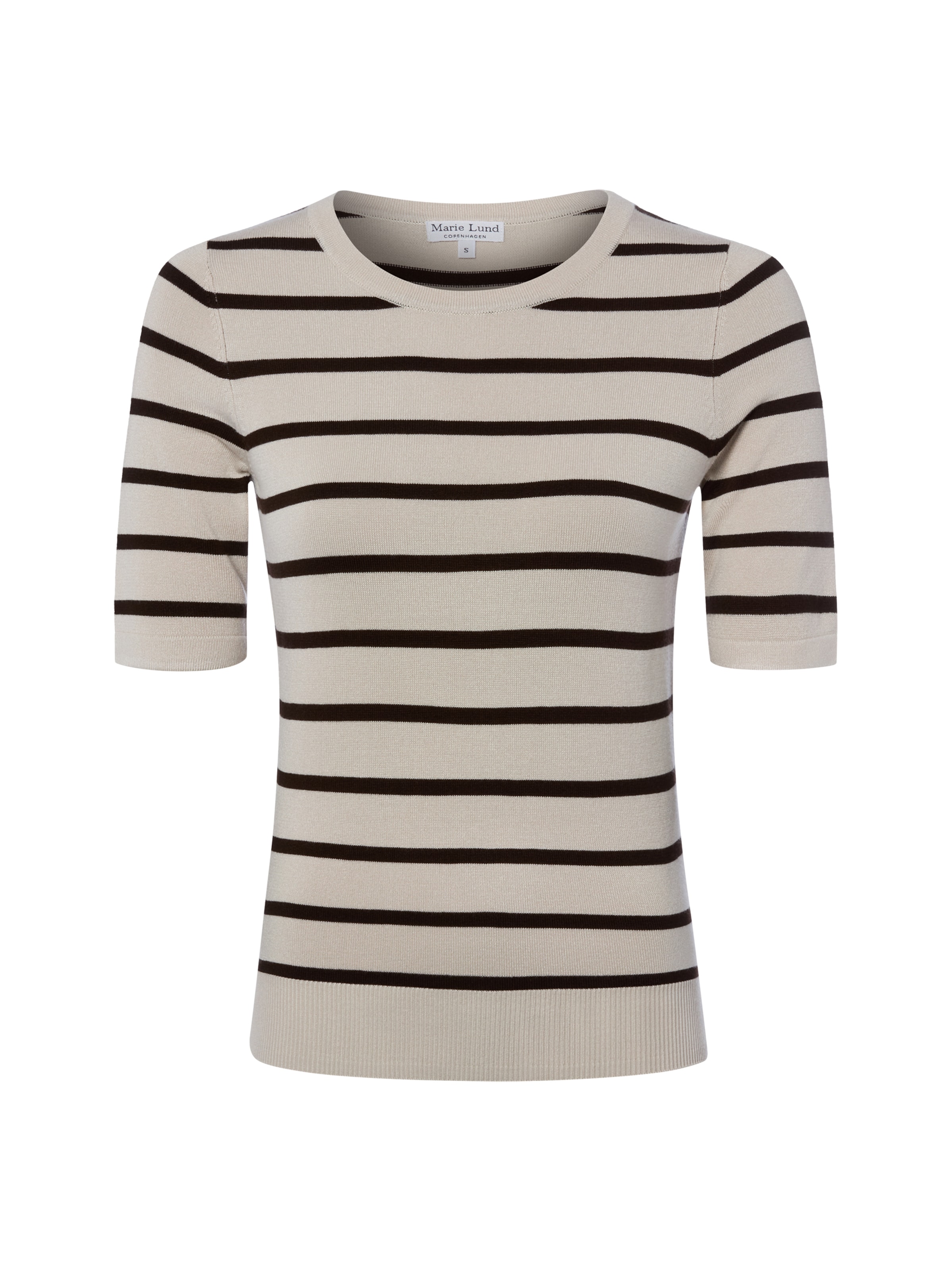 T-shirt Marie Lund en beige : devant