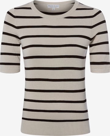 T-shirt Marie Lund en beige : devant
