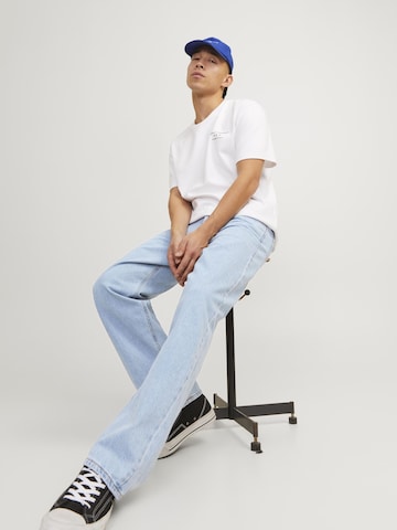 JACK & JONES Свободный крой Джинсы 'JJIEddie' в Синий