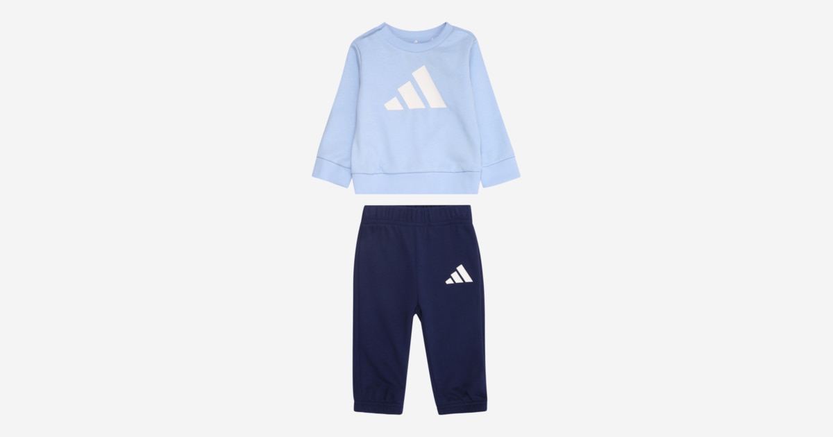 ADIDAS SPORTSWEAR Trainingsanzug in Hellblau, Dunkelblau