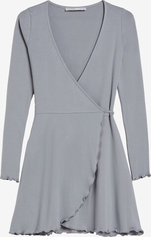 Bershka Dress in Grey: front