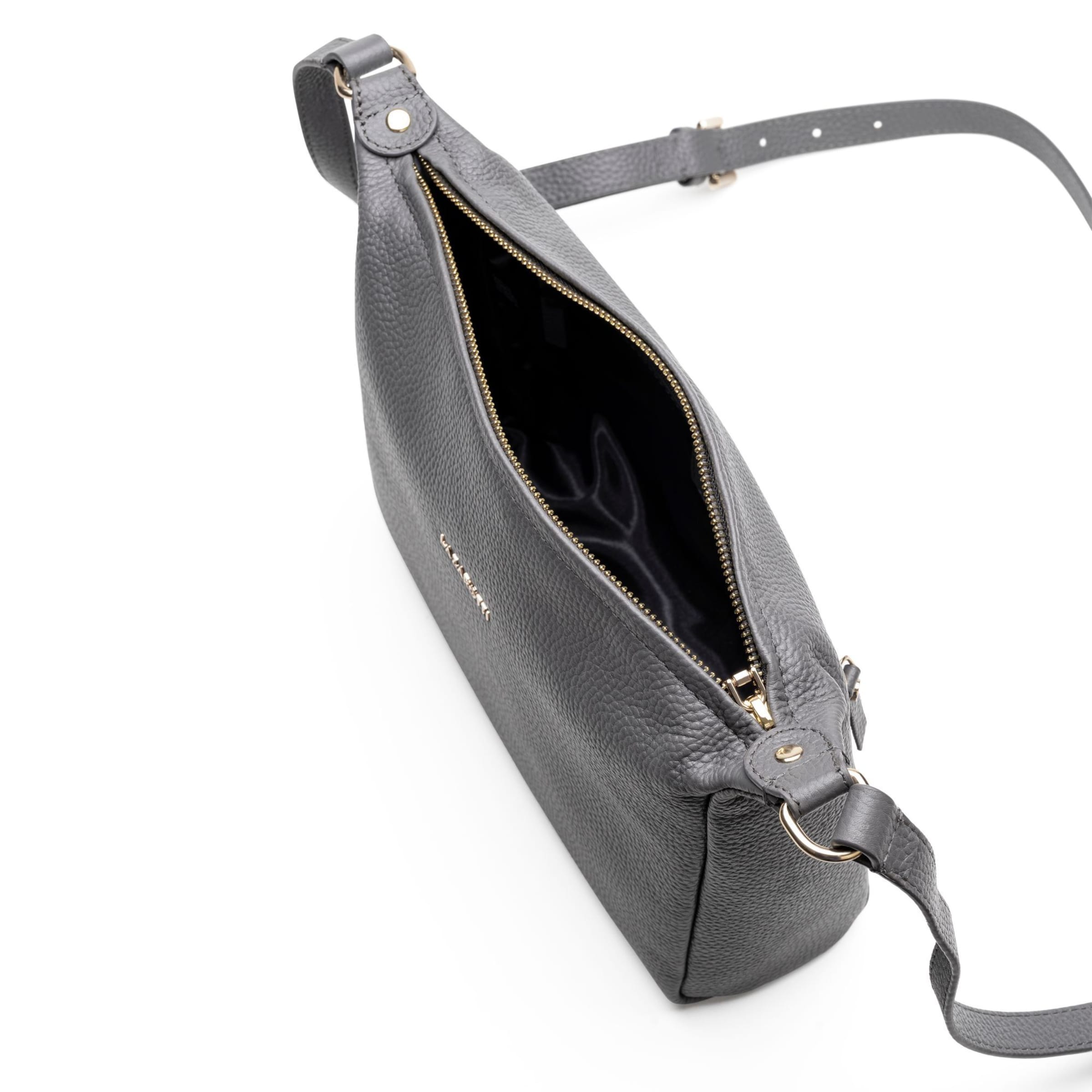 Borsa a tracolla 'Bologna' di Lazarotti in grigio