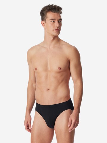 uncover by SCHIESSER Slip 'Cotton' in Schwarz