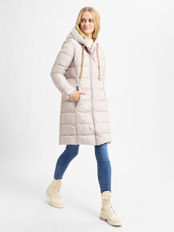 Franco Callegari Wintermantel in Beige: Vorderseite