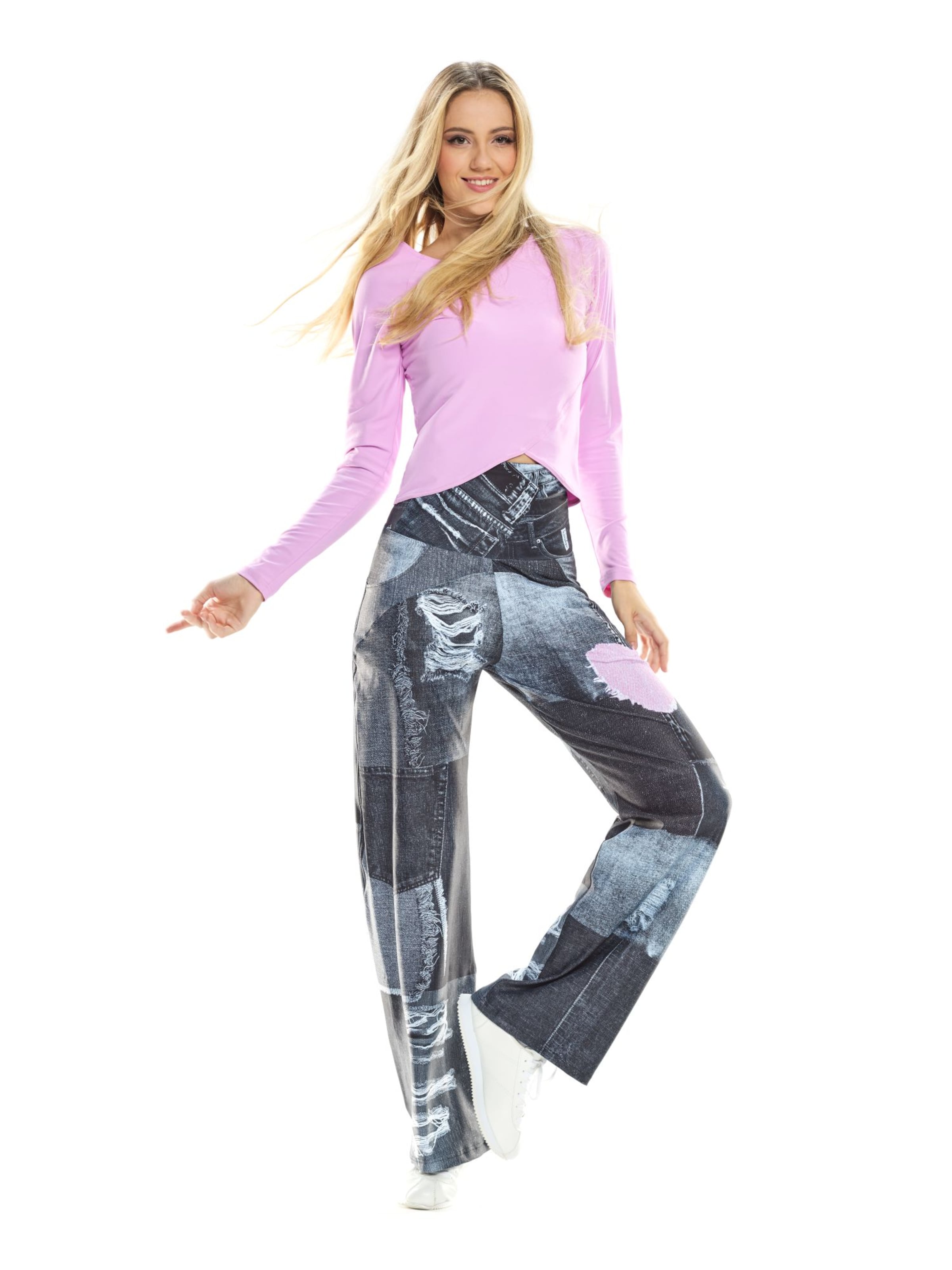 regular Pantaloni sportivi 'CUL101C' di Winshape in grigio