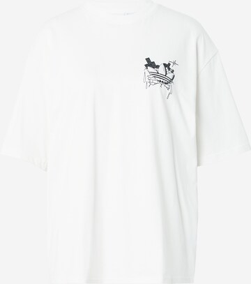 ADIDAS ORIGINALS - Camiseta 'GRAFFITI' en blanco: frente