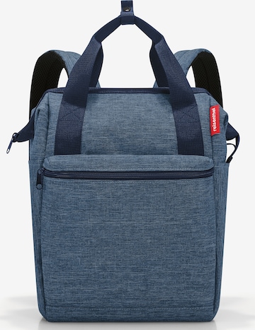 REISENTHEL Backpack in Blue: front