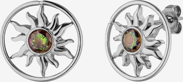 Orecchini 'Luana Coin' di PURELEI in argento: frontale