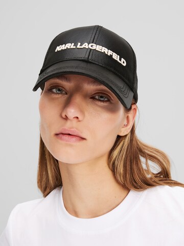 Karl Lagerfeld Cap 'Essential' in Black