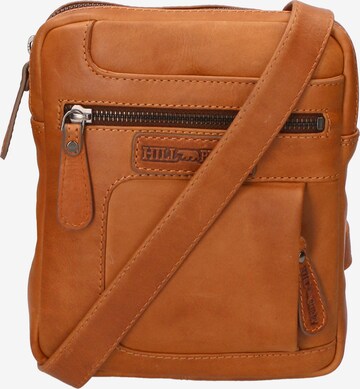 HILL BURRY Crossbody Bag in Brown: front