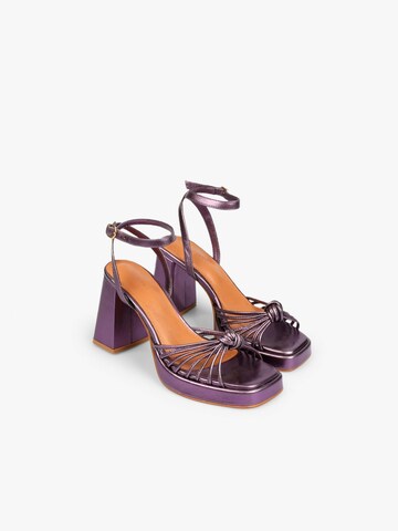 Scalpers Sandále - fialová
