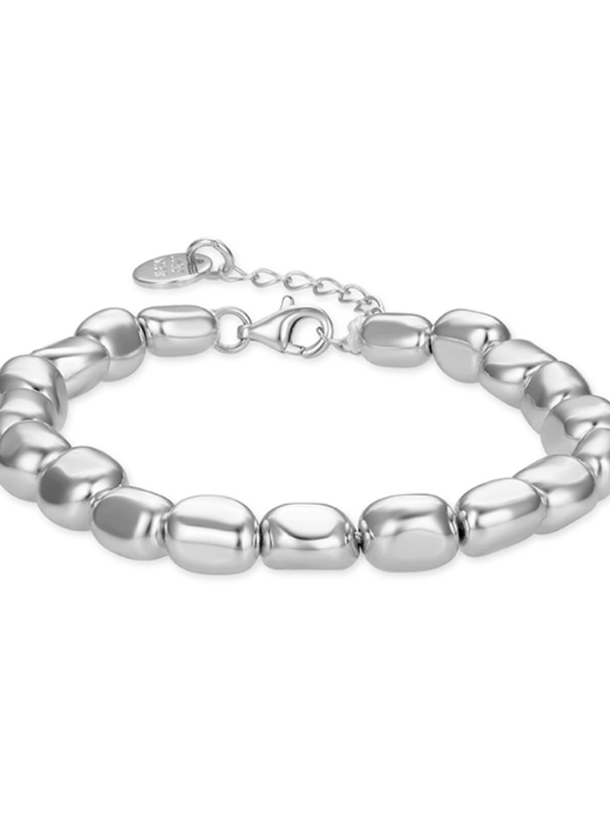 Luxenter Armband 'Caspil' i silver: framsida