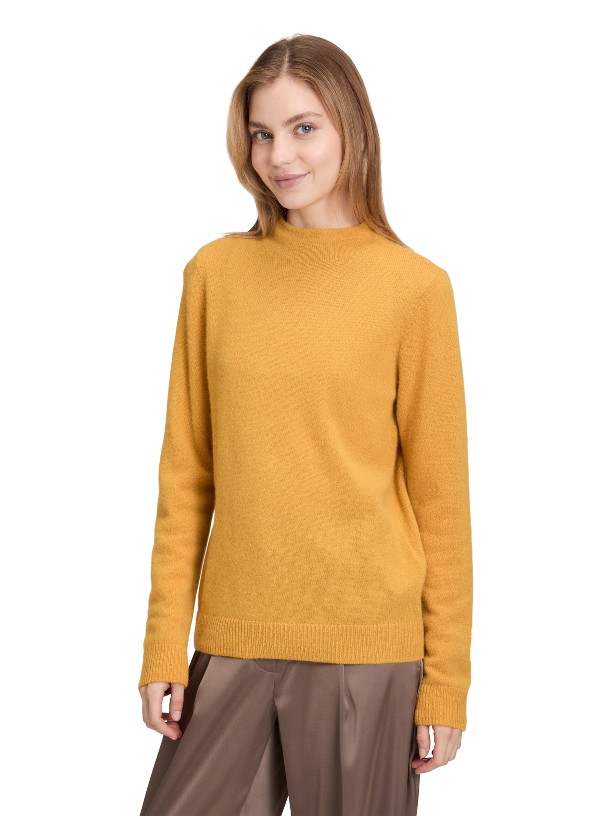 Pull-over Betty Barclay en jaune : devant