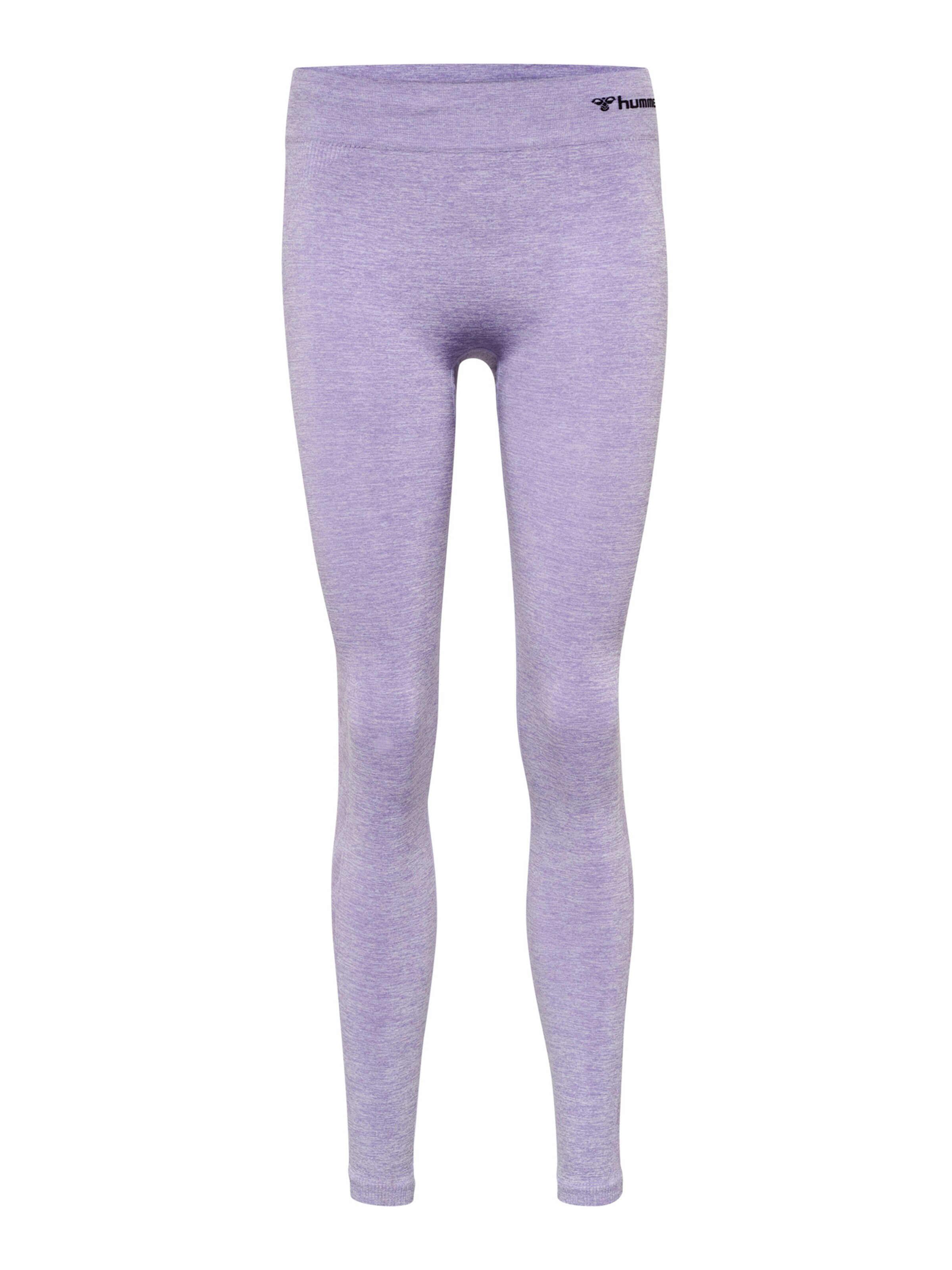 Skinny Pantaloni sportivi 'Ci' di Hummel in lilla: frontale