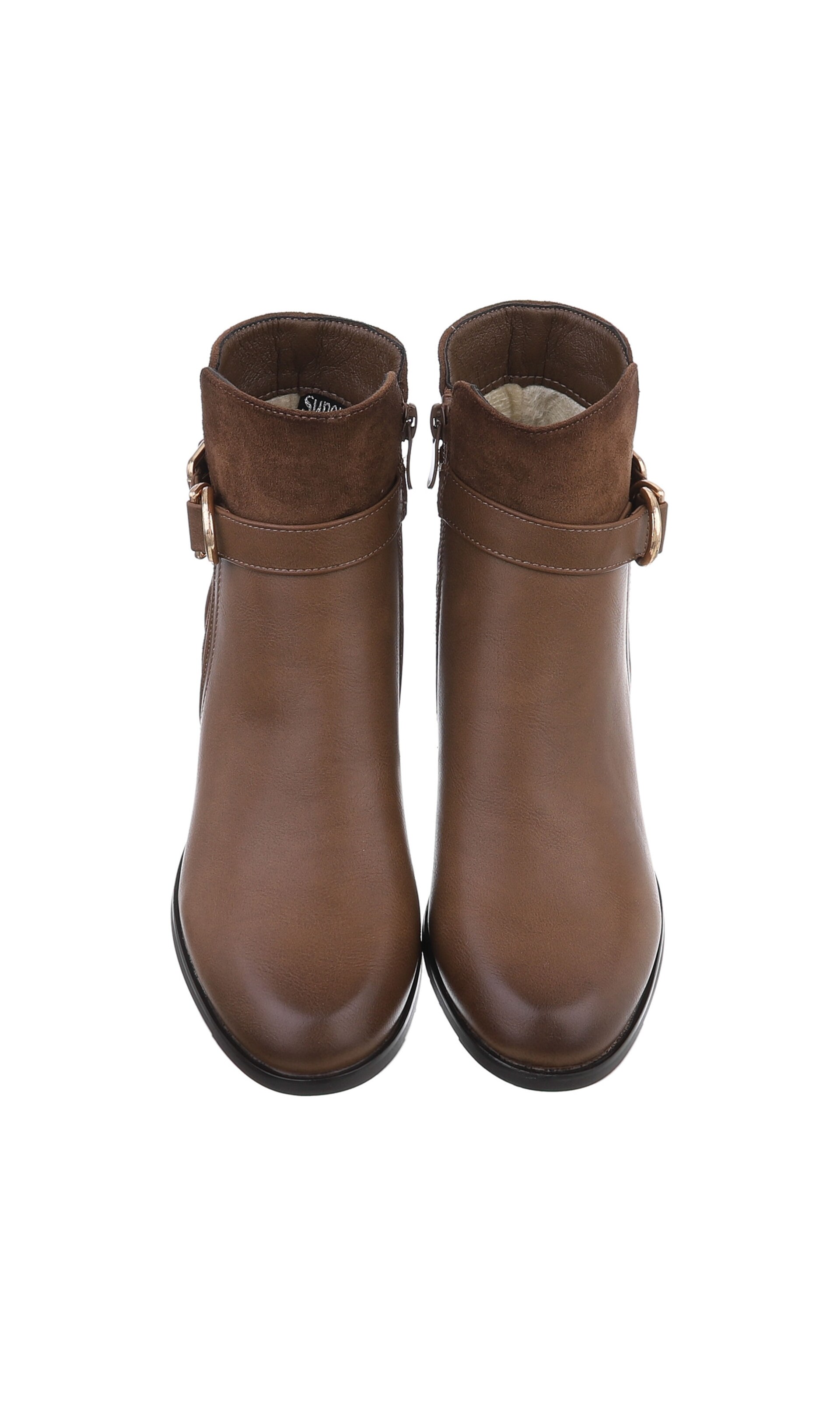 Ital-Design Stiefelette in Braun