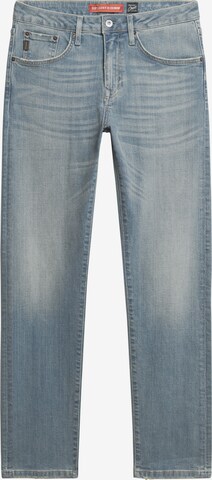 Superdry Slimfit Jeans in Blauw: voorkant