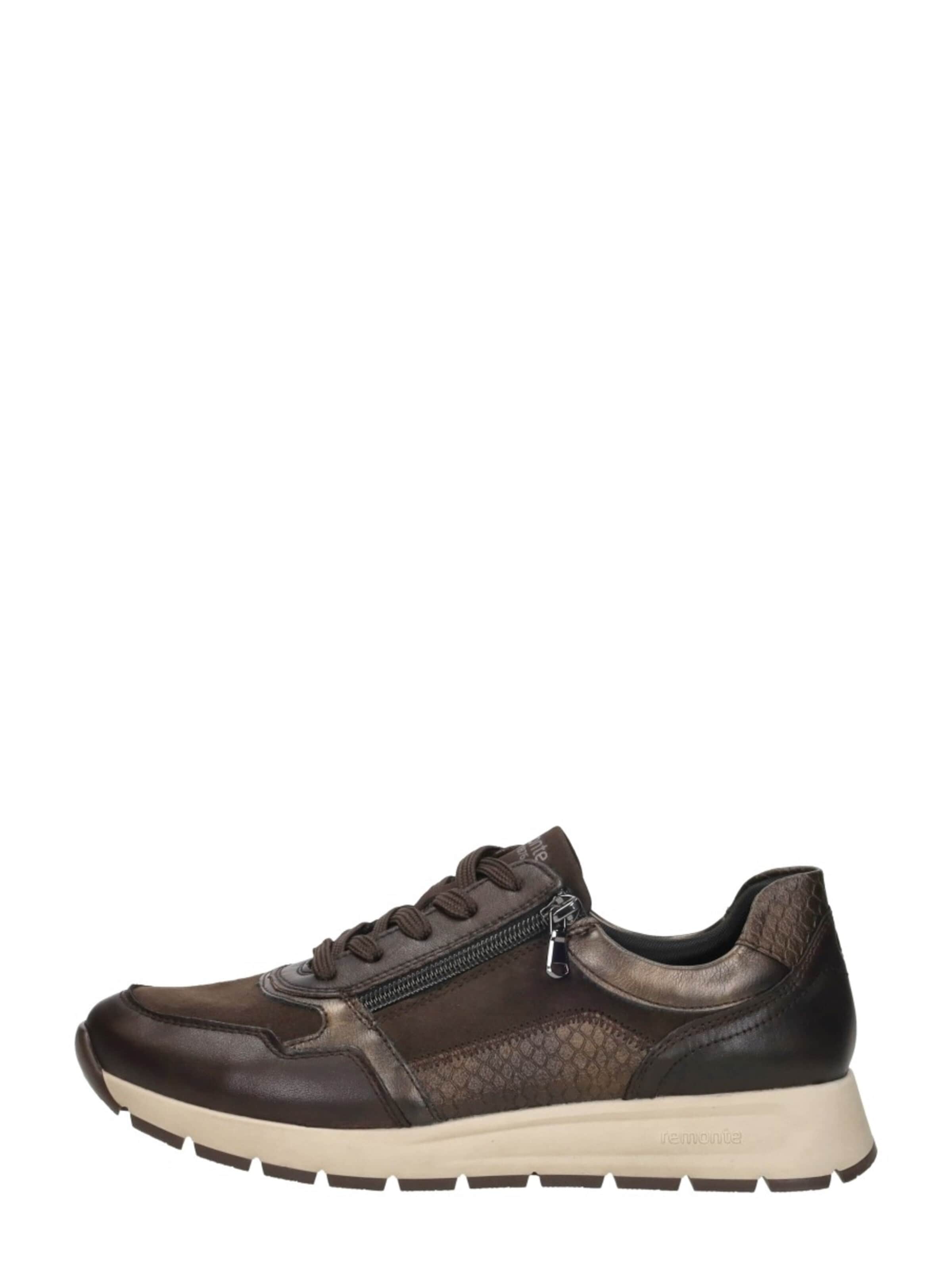 REMONTE Sneakers laag 'Sneakers Laag' in Bruin: voorkant