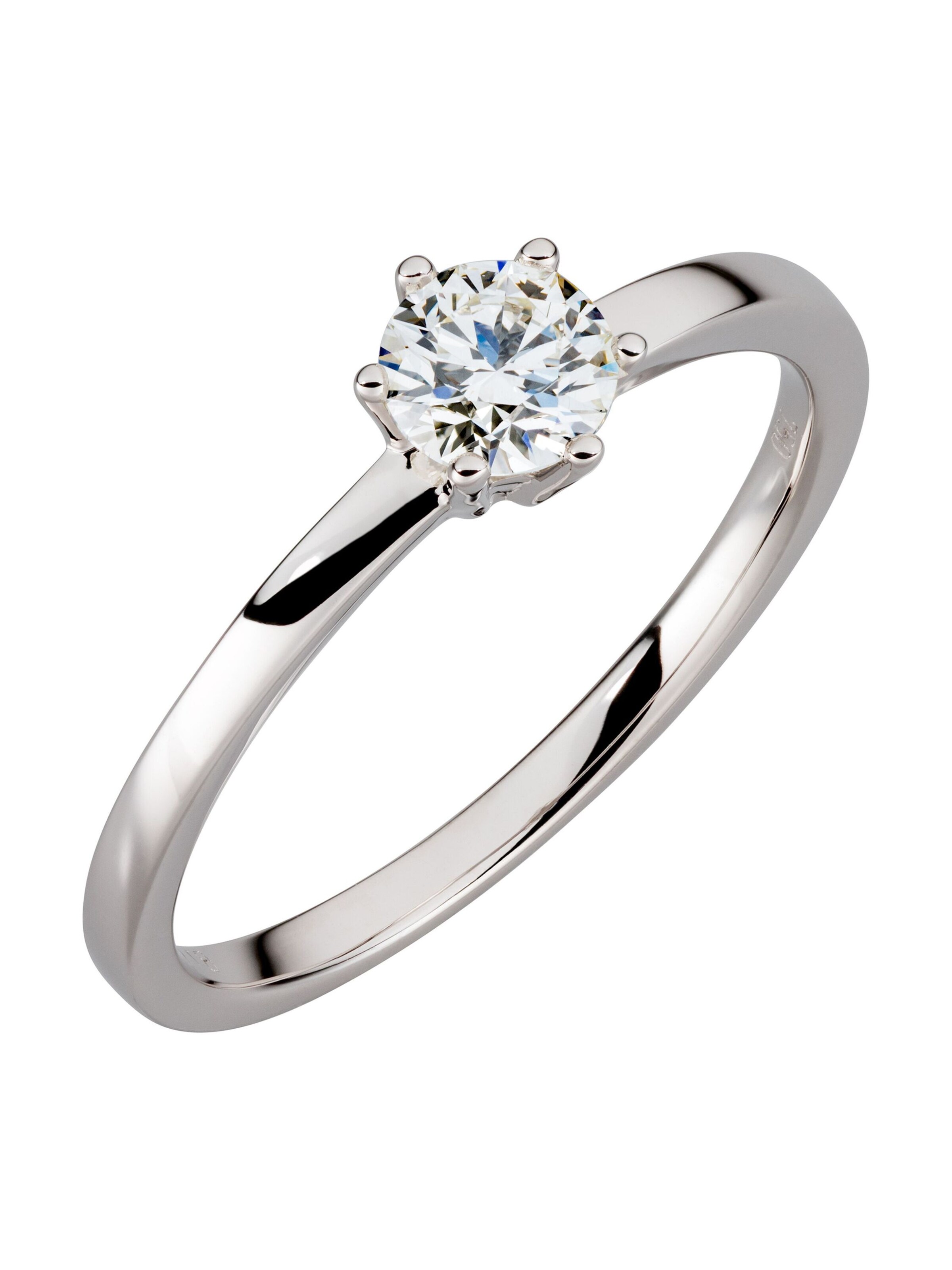 Orolino Ring in Weiß: Vorderseite