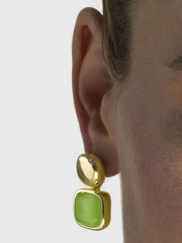 Luxenter Ohrringe 'Laroi' in Grün