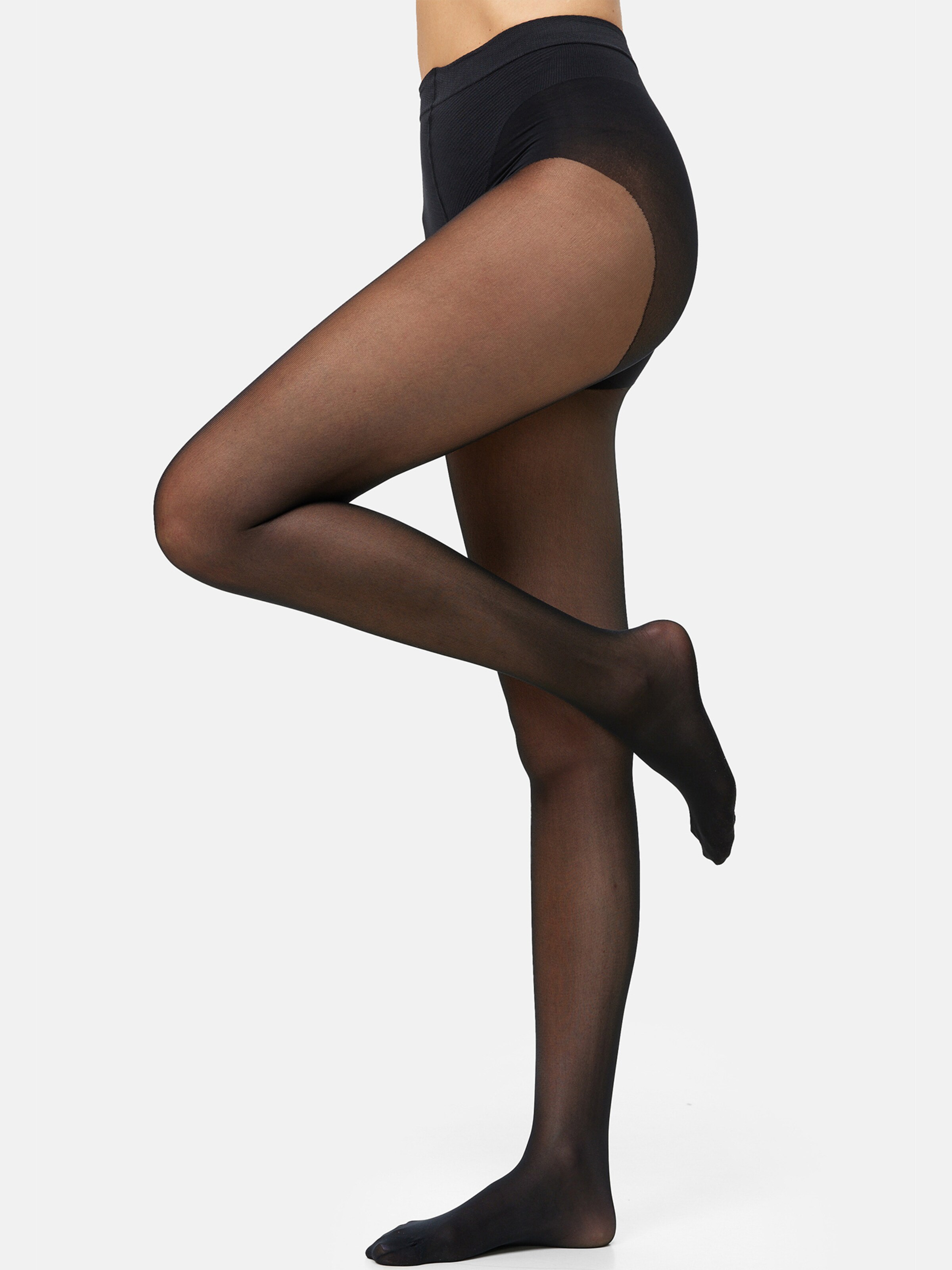 Nur Die Tights ' Figura 25 DEN ' in Black: front