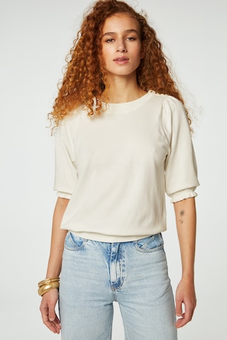 Pull-over Fabienne Chapot en blanc : devant