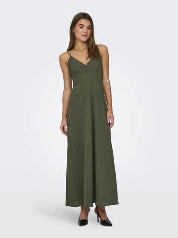 Robe de soirée ONLY en vert