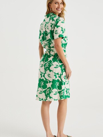 WE Fashion Shirt Dress in Green