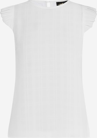 usha BLACK LABEL Top in White: front