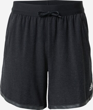 ADIDAS SPORTSWEAR Loosefit Sportshorts in Schwarz: predná strana