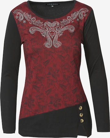 KOROSHI Shirt in Rood: voorkant