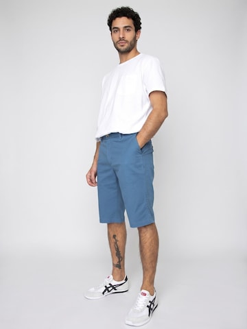Baggy Pantaloni 'M' Signature Chino Short Wedgewood Blue Pants' di Ben Sherman in blu