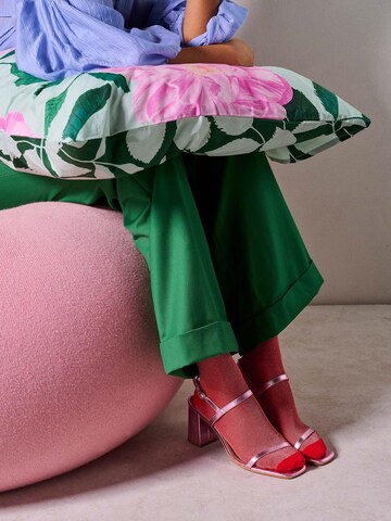 ESSENZA Bettwäsche 'Bloom with a view' in Grün