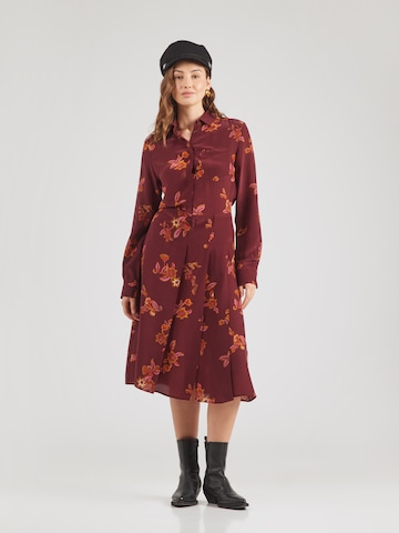 Vanessa Bruno Blousejurk 'FRESH' in Rood: voorkant