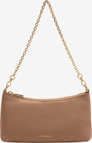 Coccinelle Handtasche 'COCCINELLE AURA' in Braun: Vorderseite