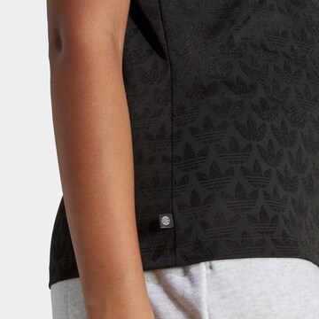 Tricou 'Logo' de la ADIDAS ORIGINALS pe negru