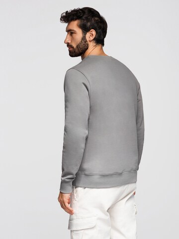 Sweat-shirt 'OM-SSBN-0271' Ombre en gris