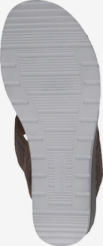 CAPRICE Sandale in Braun