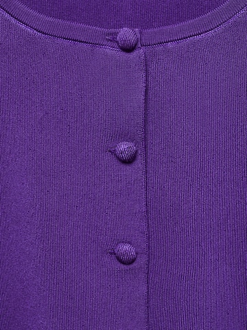 Cardigan 'Diana' MANGO en violet