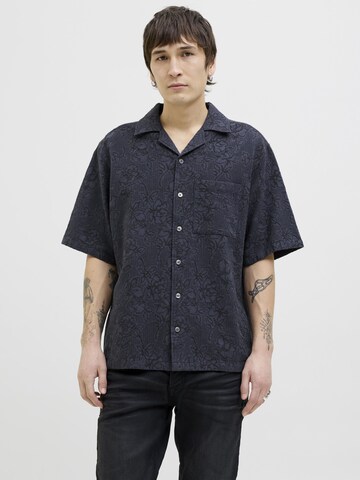 JACK & JONES Comfort fit Overhemd in Blauw: voorkant