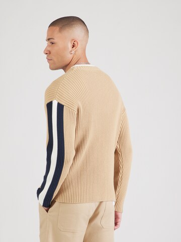QUIKSILVER Sports sweater in Beige