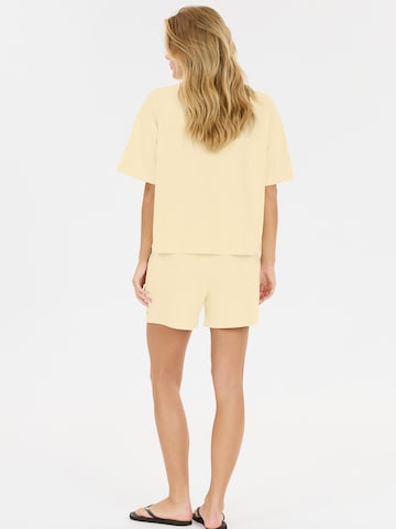 Athlecia - regular Pantalón deportivo 'Crecy' en amarillo