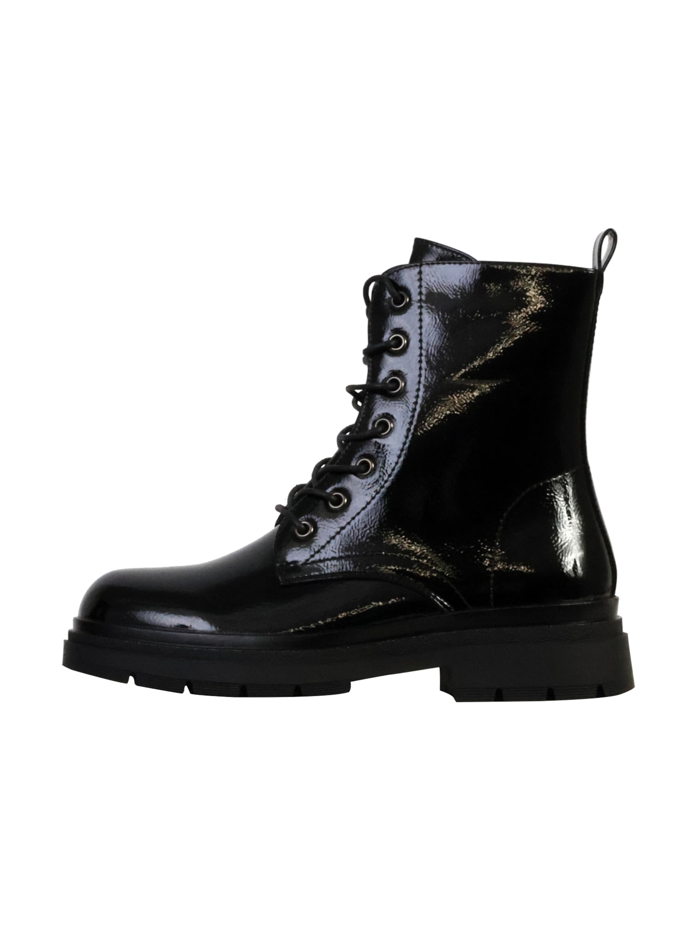The Divine Factory Booties in Black: front