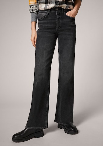 comma casual identity Wide leg Jeans in Black: front
